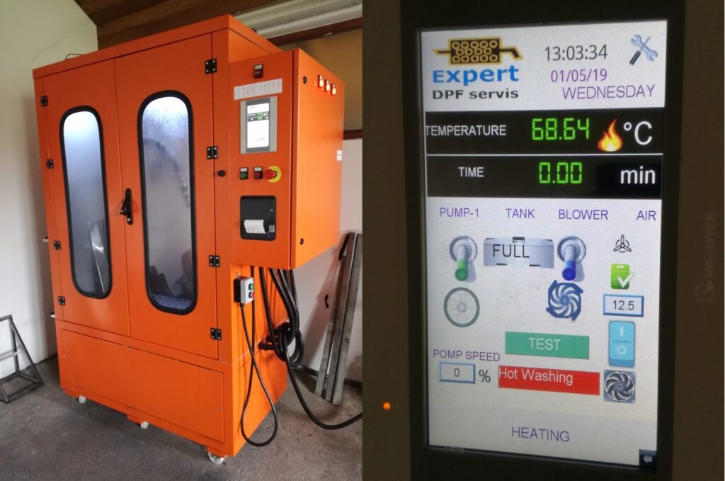 expert servis dpf ciščenje